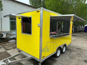 3.<span class=keywords><strong>6</strong></span> m 12ft Remorque alimentaire personnalisée à vendre USA Café Pizza Remorque Hot Dog Cart Mobile Food <span class=keywords><strong>Trailer</strong></span> Truck - Product Image 4