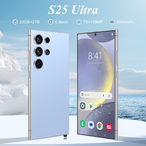 22GB + 2TB 2025 New S25 siêu Deca Core 108mp <span class=keywords><strong>5</strong></span> gam <span class=keywords><strong>Android</strong></span> 15 điện thoại thông minh toàn cầu Full HD màn hình toàn cầu phiên bản toàn cầu mở khóa điện thoại di động - Product Image 1