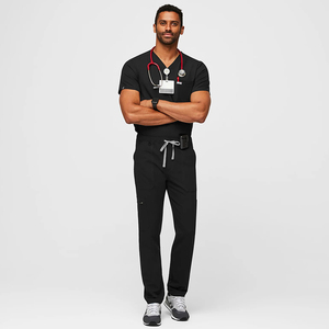 Uniformes Médicos Personalizados para Hombre, Conjunto de Uniforme Quirúrgico con Cintura Elástica, Trajes Quirúrgicos para Hospital, Accesorios para Enfermeras, Disfraz de Médico - Product Image 1