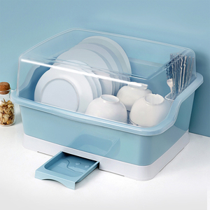 Çift Katlı Ayaklı Tip Çevre Dostu Katlanmayan Mutfak Çatal Bıçak Saklama ve Bulaşık Kurutmalığı (Çıkarılabilir Tasarım) - Product Image 5