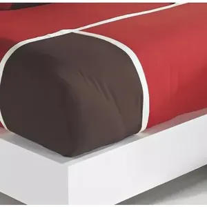 Ensemble de housse de couette Kike Queen Size, 10 pièces, rayé, literie moderne, usage domestique, polyester et coton tissé - Product Image 4