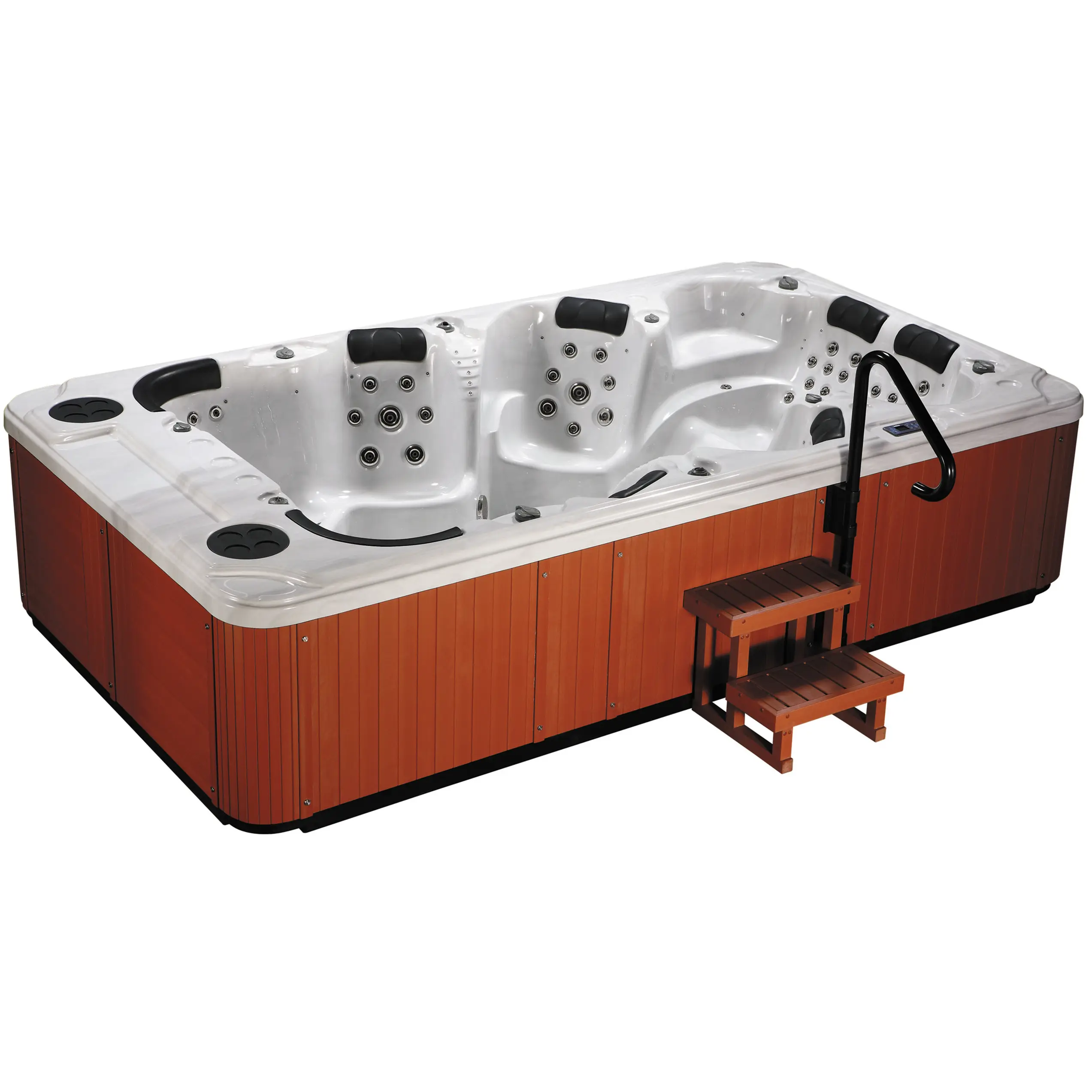 Joyspa Fabriek Hot Tub Acryl Hottub Tv Overloop Whirlpool Bad Buiten Spa
