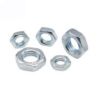 ASME B18.2.2 B18.2.4.5M DIN 936 5 # Acier au carbone de 4 pouces Gr. Écrou hexagonal fin 2 5 8 M1.6-M98, zingué, taille personnalisée, écrou de blocage en stock