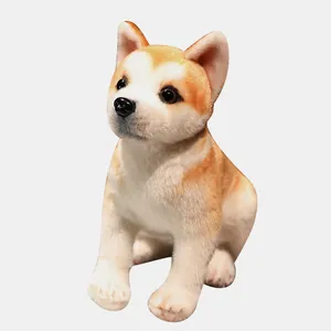 Shiba Inu doldurulmuş hayvan oyuncak-Akita köpek peluş yastık, anime Corgi Kawaii peluş oyuncak en iyi hediyeler için kız ve erkek, hayvanlar bebek oyuncak