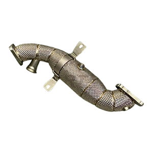 Tuyaux d'échappement VORTEX pour Alfa Romeo Giulia/Stelvio 2.0T 2017-2021 Système d'échappement de voiture en acier inoxydable Tuyau à flux libre - Product Image 1