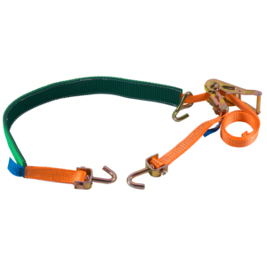 Sangles de pêche à la mouche pour le transport de voiture, deux pièces avec le tube de poignée, partie <span class=keywords><strong>courte</strong></span> avec 1 crochet en J pivotant et petit cliquet à poignée - Product Image 1
