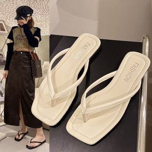 Sandales d'été style plage en cuir véritable pour femme, confortables, durables et multifonctionnelles - Product Image 4