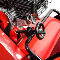 CE & Euro V 4 temps 212 CC petite lame de marteau automotrice à essence tondeuse à fléaux coupe-herbe avec moteur Ducar