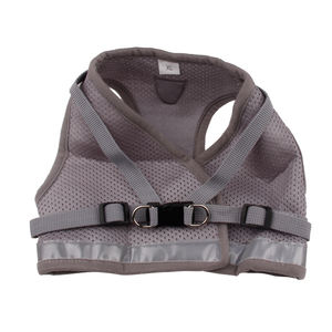 Tali dan kekang hewan peliharaan lembut, Set tali untuk kucing anjing jaring lembut kucing anjing rompi nyaman keluar tahan air <span class=keywords><strong>Harness</strong></span> kucing luar ruangan - Product Image 2