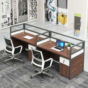 Contemporary Office <strong>Table</strong> System with Modular Office Desk Office Partitions Modern Workstation Desk for Hotels Hospitals Offices - Product Image 3