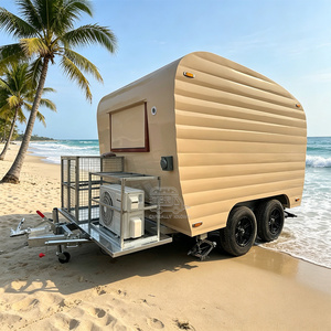 Chariot à glaces, Remorque à glaces, Remorque de type spécial pour la restauration, Remorque de concession alimentaire, Remorque de camion-café - Product Image 2
