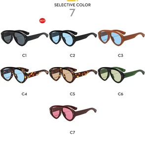 แว่นกันแดดทรง Retro รุ่นใหม่ ปี <span class=keywords><strong>2026</strong></span>  ป้องกันรังสียูวี 400  แฟชั่นสไตล์ยุโรป-อเมริกา สำหรับกิจกรรมกลางแจ้ง - Product Image 6