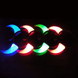 Serre-tête LED lumineux pour Halloween, concerts, raves, avec lumières clignotantes et décorations pour fêtes - Product Image 2
