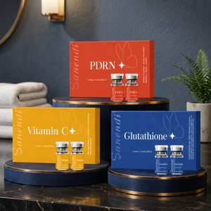 Sérum de haute qualité à la vitamine C, au glutathion et au PDRN, ampoule de 50 ml, sérum facial pour le soin du visage, du corps et des lèvres, soin de la peau avancé - Product Image 3