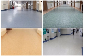 พื้นพีวีซีไวนิลแบบม้วนพื้นเนื้อลายไม้แผ่นพื้นไวนิลแม่เหล็กปูพื้นเชิงพาณิชย์/โรงพยาบาล - Product Image 5