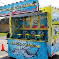 Remorque de jeu Songfa Metal Water Racer pour 2 à 4 joueurs, équipement de parc d'attractions pour course aquatique, jeu de carnaval à louer