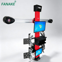 Machine d'alignement de roues 3D certifiée CE, machine d'alignement de roues à 4 poteaux pour garage automobile