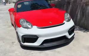 ชุดบอดี้กันชนสำหรับ Porsche <span class=keywords><strong>987</strong></span> <span class=keywords><strong>Cayman</strong></span> Boxster อัปเดตสไตล์ <span class=keywords><strong>GT4</strong></span> 2005-2012 - Product Image 4