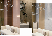 Pierre artificielle 3D imprimée de haute qualité, moderne, naturelle, flexible, souple, imperméable, résistante au feu, pour panneaux muraux extérieurs/intérieurs