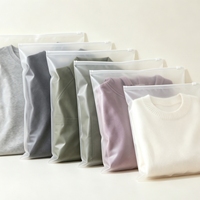 Sachet refermable à fermeture éclair pour chaussettes en fourrure, sous-vêtements, sac Mylar imprimé sur mesure, pochette souple en plastique à fermeture éclair, emballage de vêtements résistant à l'humidité
