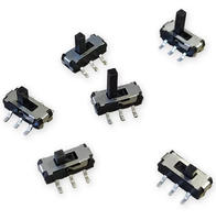 Interrupteur à glissière SMD DPDT 6 broches MST-22D18, mini-interrupteur à bascule 2 positions, composant électronique DC12V