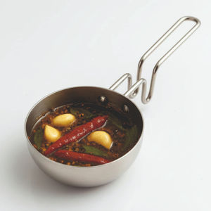 Poêle antiadhésive en acier inoxydable Tadka pour la friture, compatible gaz et induction - La plus populaire - Product Image 1