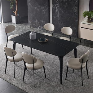 Hotel in legno dorato ristorante Cafe casa <span class=keywords><strong>soggiorno</strong></span> mobili da pranzo <span class=keywords><strong>con</strong></span> sedie set tavolo - Product Image 1