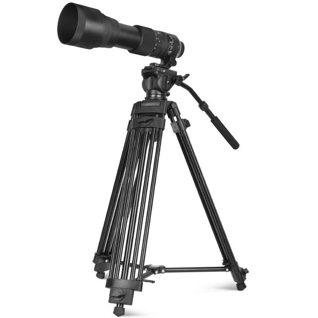 QZSD Q880A Q880 Professional Camera Tripod Outdoor Photography Studio Camera Tripod with 10kg Bearing