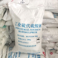 25kg thiosulfate inorganique en cristal industriel de sodium de sel anhydre 99% CAS 7772-98-7 intermédiaires matérielles de synthèses liquides