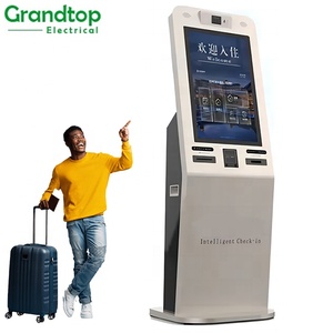 Kiosk nhận phòng khách sạn cảm ứng với Hỗ trợ đa ngôn ngữ và điều hướng dễ dàng và thanh toán không tiếp xúc và pha chế chìa khóa phòng - Product Image 1