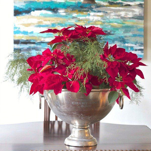 Cuenco de flores de aluminio para centros de mesa decoraciones cuenco de flores en acabado antiguo para decoración de mesa 2024 último diseño - Product Image 1