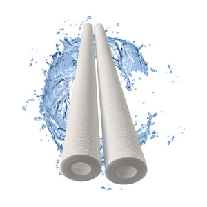 Elemento Filtrante de Polipropileno Fundido por Soplado Clande de 40 Pulgadas y 1 Micrón, Capacidad de 250 LPH, Fácil Instalación para Filtros de Agua - Product Image 1