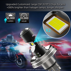 Großhandel Motorrad <span class=keywords><strong>H6</strong></span> LED-Scheinwerferlampen 40W 3000LM <span class=keywords><strong>H4</strong></span> P45T P15D Hochfeste Automobil-Aluminiumlegierung - Product Image 5