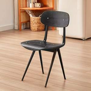 <span class=keywords><strong>เก้าอี้</strong></span>ร้าน<span class=keywords><strong>อาหาร</strong></span>โครงเหล็กหุ้มเบาะไม้สไตล์โมเดิร์น สีขาวแบบอินดัสเทรียล สำหรับร้าน<span class=keywords><strong>อาหาร</strong></span>ฟาสต์ฟู้ดและเฟอร์นิเจอร์บ้าน  สามารถปรับแต่งได้ - Product Image 5