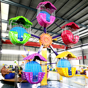 Mini-<span class=keywords><strong>Grande</strong></span> <span class=keywords><strong>Roue</strong></span> Électrique Portable pour Enfants, 10 Places, pour Aire de Jeux Extérieure, à Vendre - Product Image 2