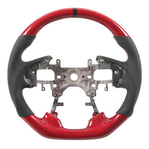 Pour la 9e génération de Honda Accord Odyssey Elysion Modification et mise à niveau du volant en fibre de carbone à fond plat - Product Image 3