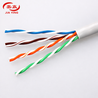 Cable Ethernet Cat5/5e para Conexión de Red Doméstica, Cable LAN con Conductor de Cobre