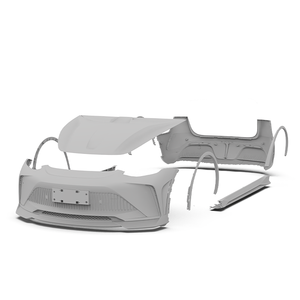 Para el Tesla Model Y, se actualiza el kit de carrocería con parachoques delanteros y traseros, faldones laterales, difusores delanteros y pasos de rueda. - Product Image 6