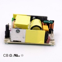 Adaptateur secteur 60W 65W 100W 5V 6V 8V 9V 12V 15V 19V 24V 28V 30V 36V 40V 48V pour machine respiratoire, alimentations médicales à cadre ouvert