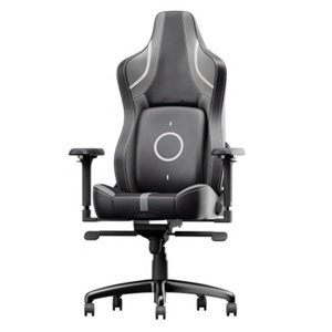Fauteuil Silla Gamer Silla Gamer LED RVB Racing Massage de jeu avec lumières et haut-parleurs Bon marché Ddp entièrement en cuir PU noir - Product Image 2