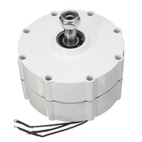 Générateur électrique, turbine à eau sans engrenage, à aimant permanent, 200W 500W 800W12V 24V 48V, pour usage domestique