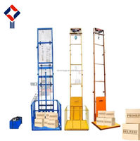 Monte-charge électrique, élévateur de fret, plateforme élévatrice verticale pour matériaux, 300 kg, 500 kg, pour entrepôt, usine, construction de bâtiments