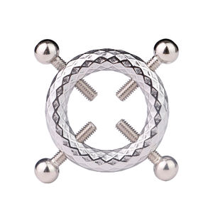 Anillo SCERRING de acero inoxidable para la cara, anillos sin perforación, Clip en pezones, Piercing para el cuerpo de imitación, joyería para mujeres y hombres, 11 pares - Product Image 5