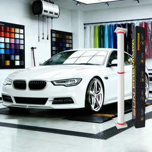Film de protection de peinture pour voiture TPU PPF, film de protection de peinture rouge auto-réparateur - Product Image 1