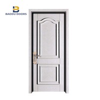 Bowdeu usine Offre Spéciale dalle interne prehung portes intérieures mdf pvc porte intérieure en bois massif porte en bois pour maison