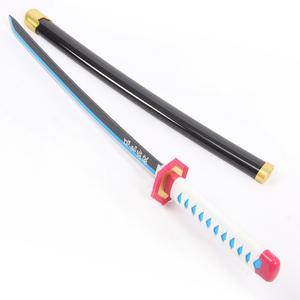 Épées harry potter en bois, jouets inspiré du personnage de manga sheng-hu, Demon Slayer, <span class=keywords><strong>Tomioka</strong></span>, Giyuu, <span class=keywords><strong>katana</strong></span> - Product Image 6