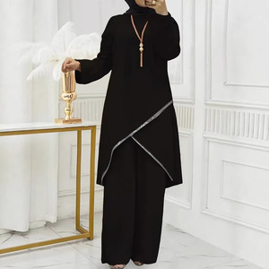 Spedizione Diretta dalla Fabbrica di Nuovi Modelli di Abiti Pullover, Gonne a Metà Coscia e Pantaloni per Abbigliamento Musulmano in Medio Oriente - Product Image 4