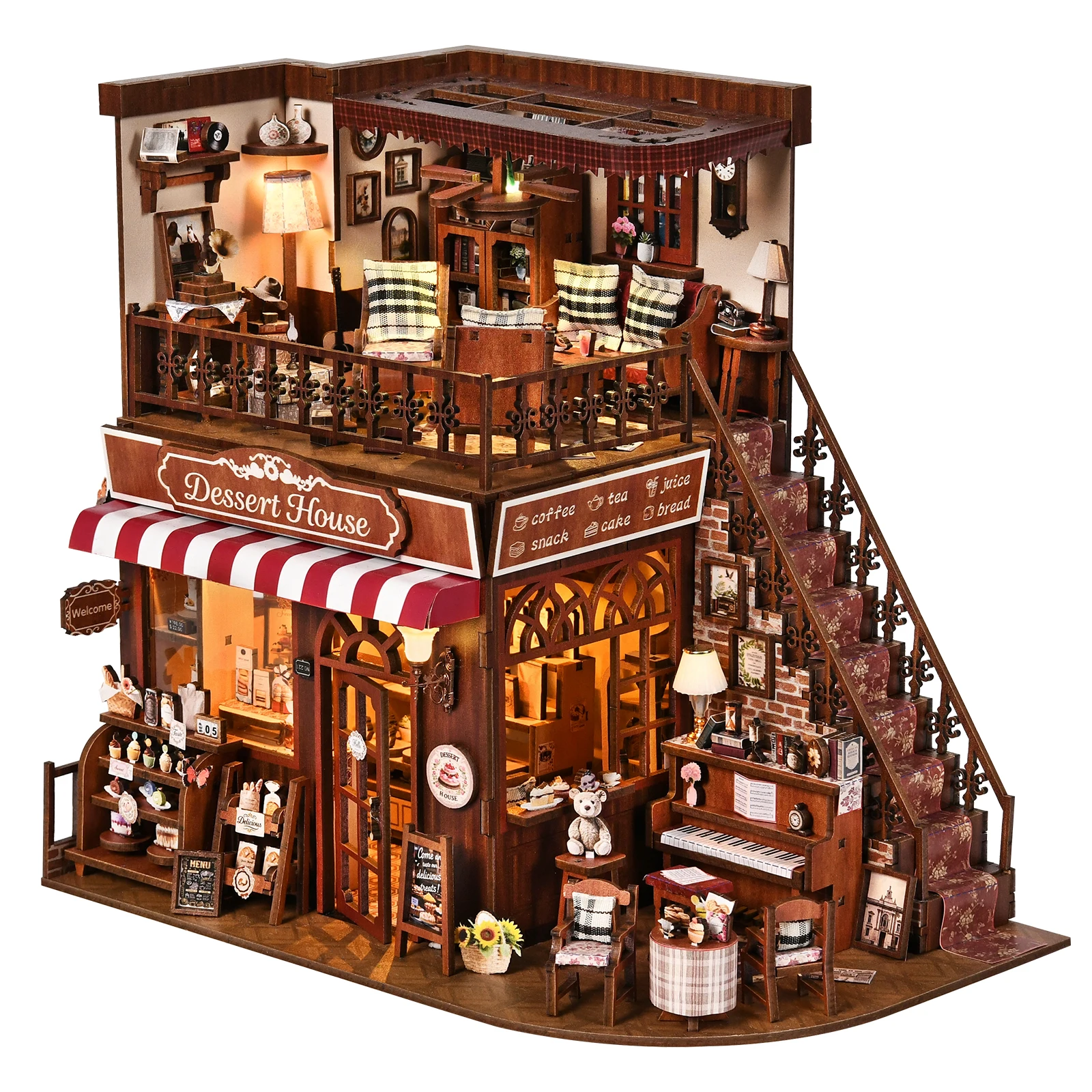 ZR04 Maison de bonbons au coin de la rue