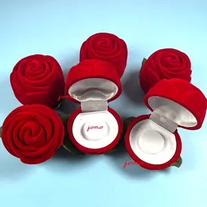 Valentinstag Rose Wimpern Verpackung Romantische Rose Liebe Wimpern Box mit echten Nerz Wimpern benutzer definierte Logo Rose Blume Wimpern Paket