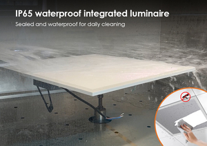 IP65 Waterproof 600x600mm LED Panel <b>Ceiling</b> <b>Light</b> High Quality for Office Kitchen Cleanroom Industrial - Product Image 6